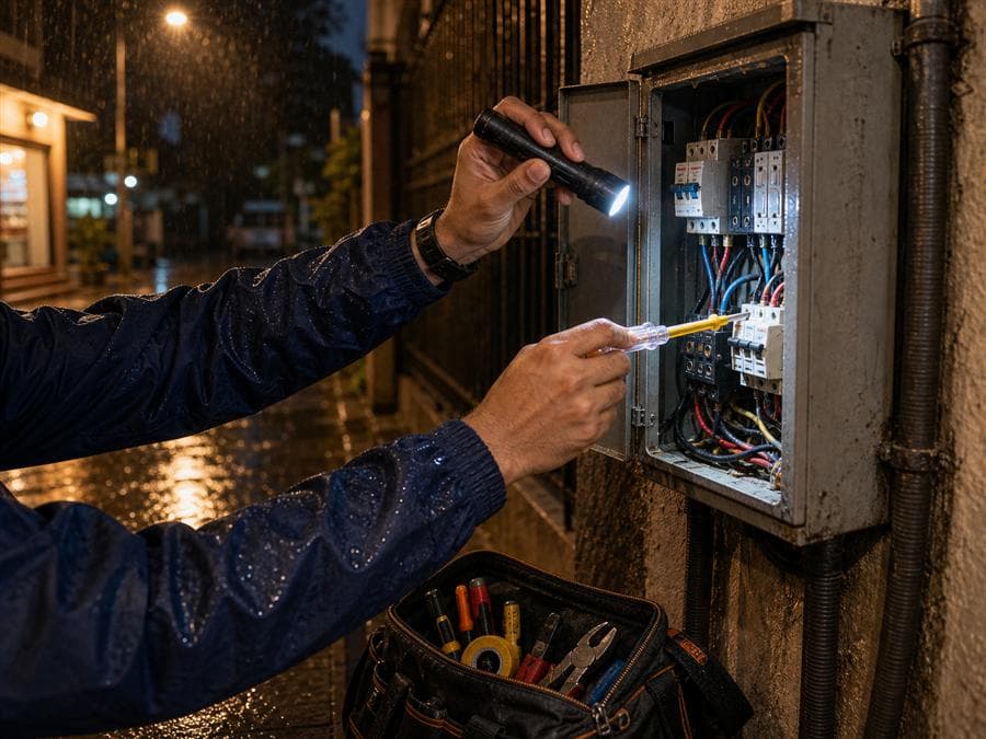 24 तास emergency electrician repair service